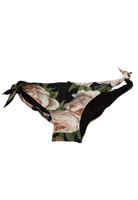 dolce gabbana black rose print bottom|Dolce & Gabbana rose.